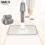 Spray Floor Mop with Reusable Microfiber Pads 360 Degree Handle Mop for Home Kitchen Laminate Wood Ceramic Tiles Floor Cleaning