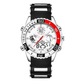 Men Sports Watches Waterproof Mens Military Digital Quartz Watch Alarm Stopwatch Dual Time Zones Brand New relogios masculinos