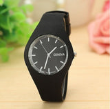 Perfect Gift watches for women Leisure Sports Candy-colored Jelly quartz-watch Silicone Strap ladies bracelet watch relogio