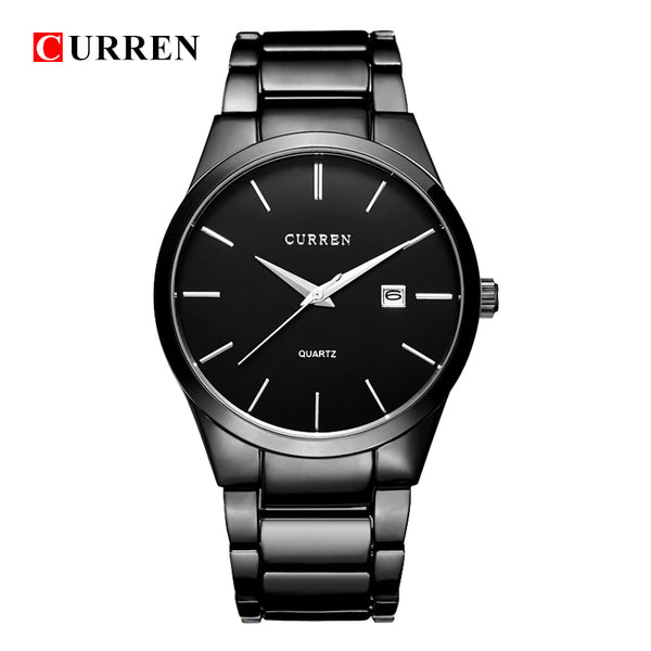 relogio masculino CURREN Luxury Brand  Analog sports Wristwatch  Display Date Men's Quartz Watch Business Watch Men Watch 8106