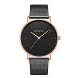 Top Brand Womens Watches Luxury Quartz Casual Watch Women Stainless Steel Mesh Strap Ultra Thin Dial Clock relogio masculino