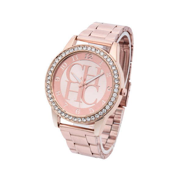 kobiet zegarka 2018 New Famous Brand Casual Full Steel Quartz Watch Women Luxury Rhinestone Women's Watches Relogio Feminino