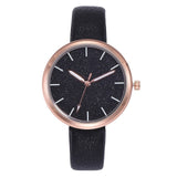Fashion leather Watches Women Watches Casual Quartz Analog Watches gift Rose Gold Girls ladies Hot Sale Flowers Dress clock