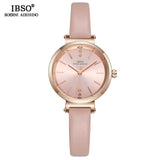 IBSO 8 MM Ultra-Thin Wrist Women Watches Luxury Female Clock Fashion Montre Femme 2019 Quartz Ladies Watch Relogio Feminino