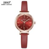 IBSO 8 MM Ultra-Thin Wrist Women Watches Luxury Female Clock Fashion Montre Femme 2019 Quartz Ladies Watch Relogio Feminino