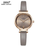 IBSO 8 MM Ultra-Thin Wrist Women Watches Luxury Female Clock Fashion Montre Femme 2019 Quartz Ladies Watch Relogio Feminino