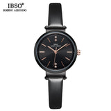 IBSO 8 MM Ultra-Thin Wrist Women Watches Luxury Female Clock Fashion Montre Femme 2019 Quartz Ladies Watch Relogio Feminino