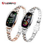 LEMFO H8 Smart Watch Women 2018 Waterproof Heart Rate Monitoring Bluetooth For Android IOS Fitness Bracelet Smartwatch