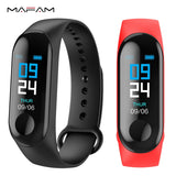 MAFAM Smart Watch Men Women Heart Rate Monitor Blood Pressure Fitness Tracker Smartwatch Sport Smart Clock Watch For IOS Android