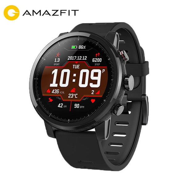 [PLAZA] Spanish Version Huami Amazfit Stratos 2 GPS Smart Watch Men 5ATM Heart Rate Monitor Sports Smartwatch Firstbeat