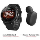 [PLAZA] Spanish Version Huami Amazfit Stratos 2 GPS Smart Watch Men 5ATM Heart Rate Monitor Sports Smartwatch Firstbeat