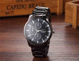 Men Quartz Full Steel Watches Luxury Casual Reloj Business Wristwatch Stainless Steel Watch Men relogio masculino drop shipping