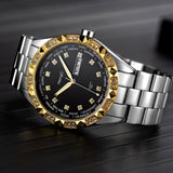 YAZOLE Diamonds Quartz Watch Men Watches Top Brand Luxury Dress Wristwatch New Male Wrist Watch For Men Clock Hour With Calendar