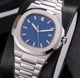 19 colors wholesles mens watch automatic movement Glide sooth second hand sapphire glass silver watches high quality wristwatch